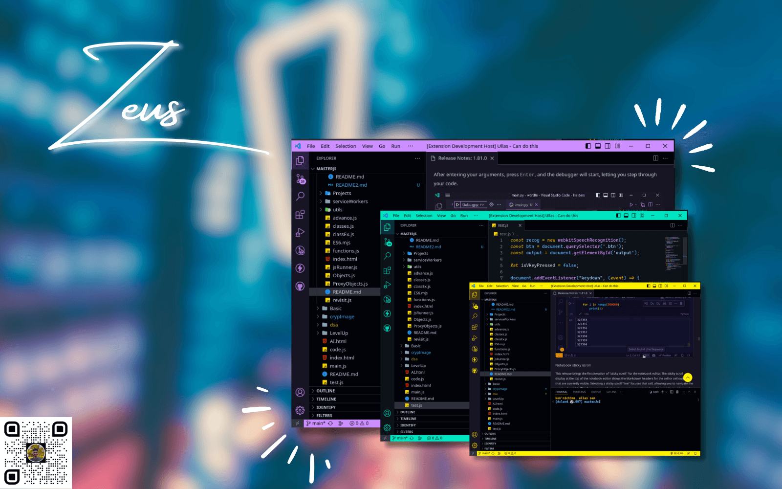 Zeus Theme (Visual Studio Code Extension)